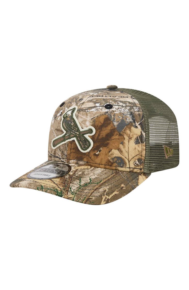 New Era Men's New Era Camo St. Louis Cardinals Realtree 9SEVENTY Adjustable Hat, Main, color, 