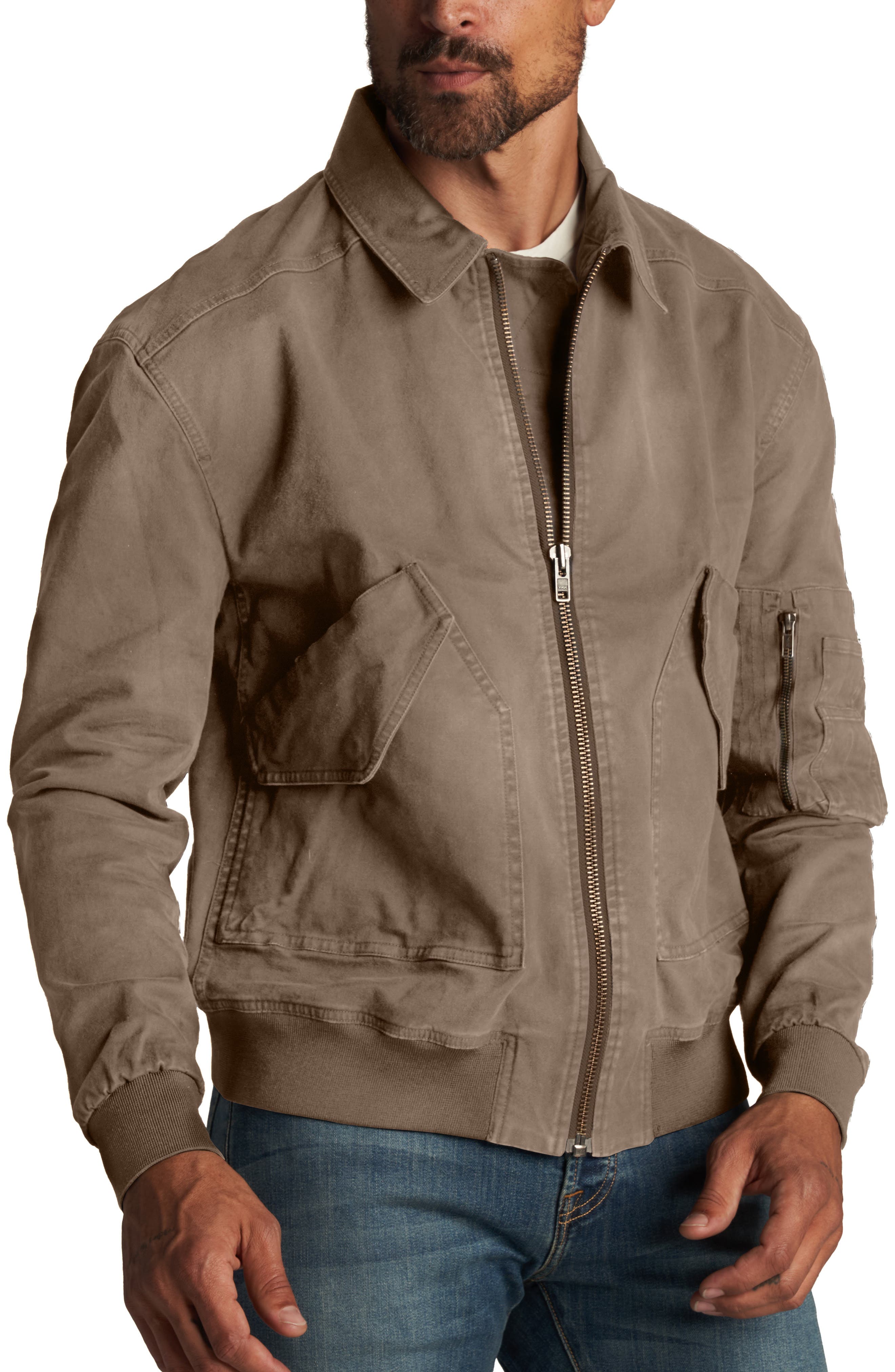 Dillon Twill Bomber Jacket - image 3