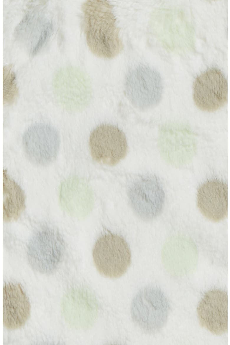 'Luxe Dot' Blanky, Alternate, color, CELADON