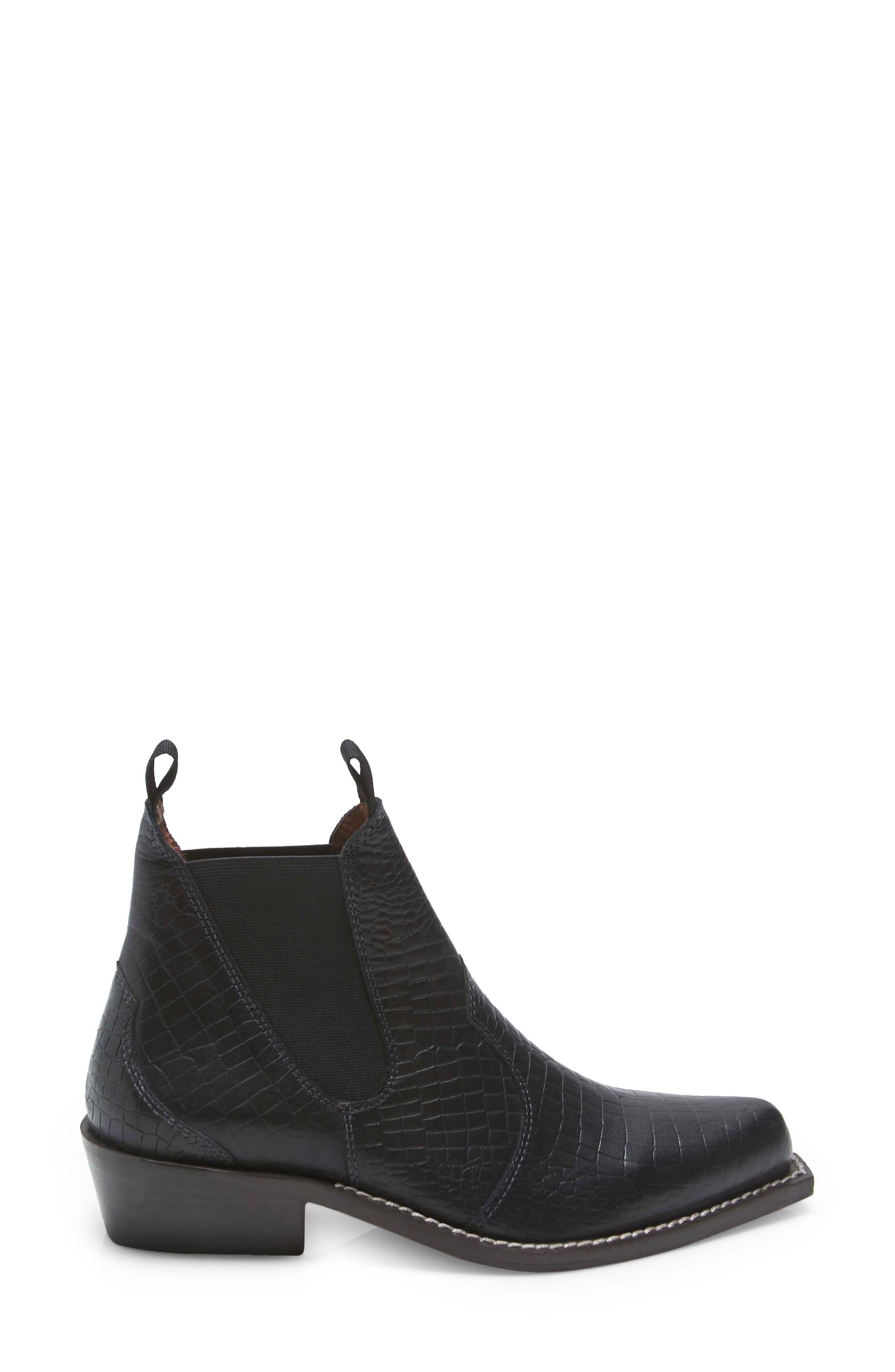 Free People Beau Western Chelsea Boot, Alternate, color, 