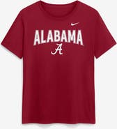 Nike Women's Nike  Crimson Alabama Crimson Tide Arch Logo T-Shirt