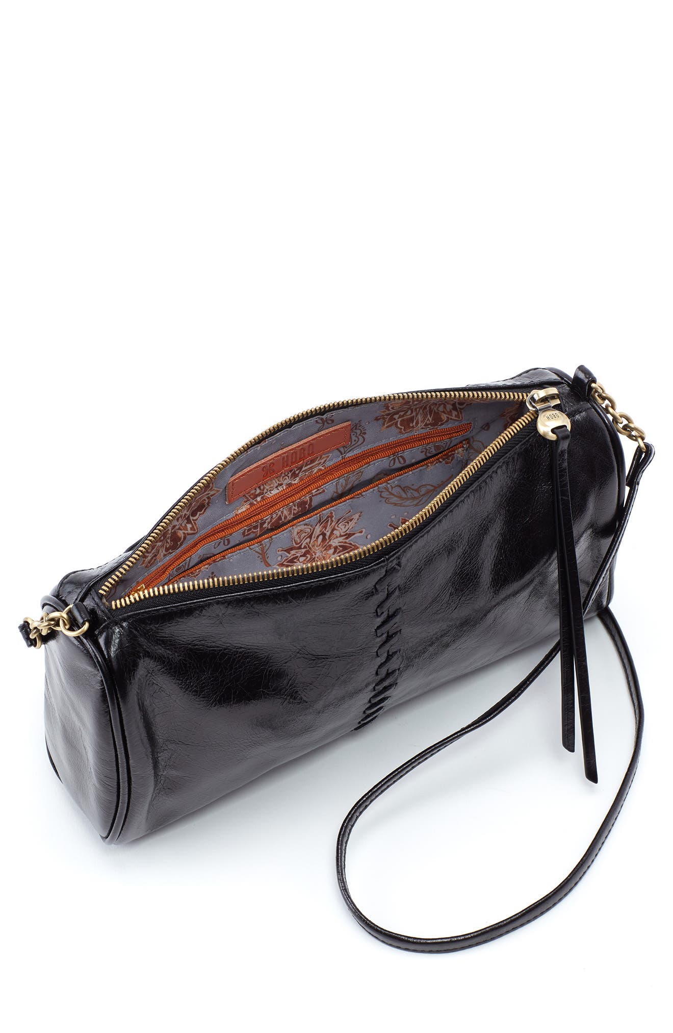 HOBO Topaz Leather Crossbody Bag, Alternate, color, 