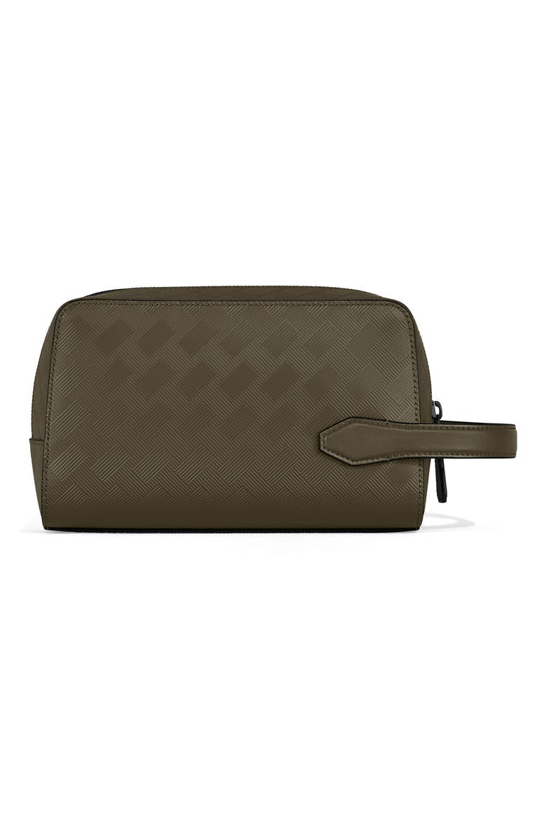 Extreme 3.0 Leather Washbag, Alternate, color, KHAKI