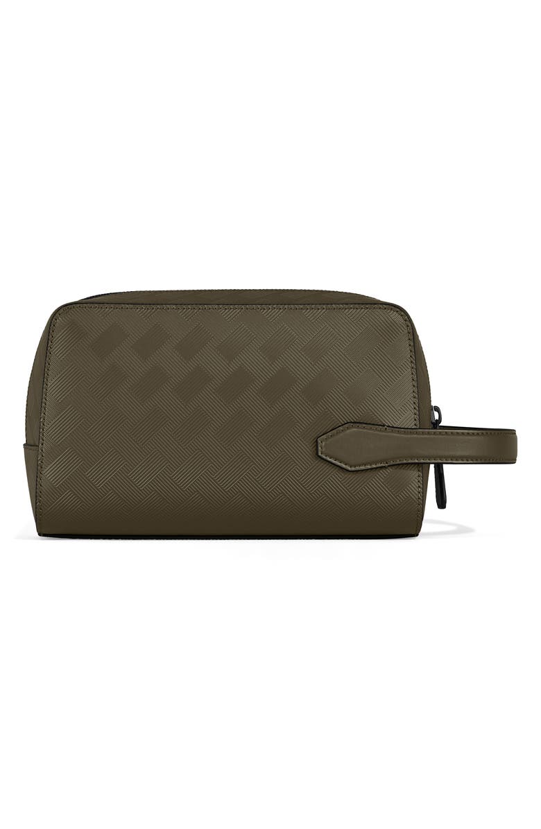 Montblanc Extreme 3.0 Leather Washbag, Alternate, color, Khaki