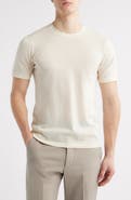 Jack Victor Wellington Cotton & Silk Crewneck T-Shirt