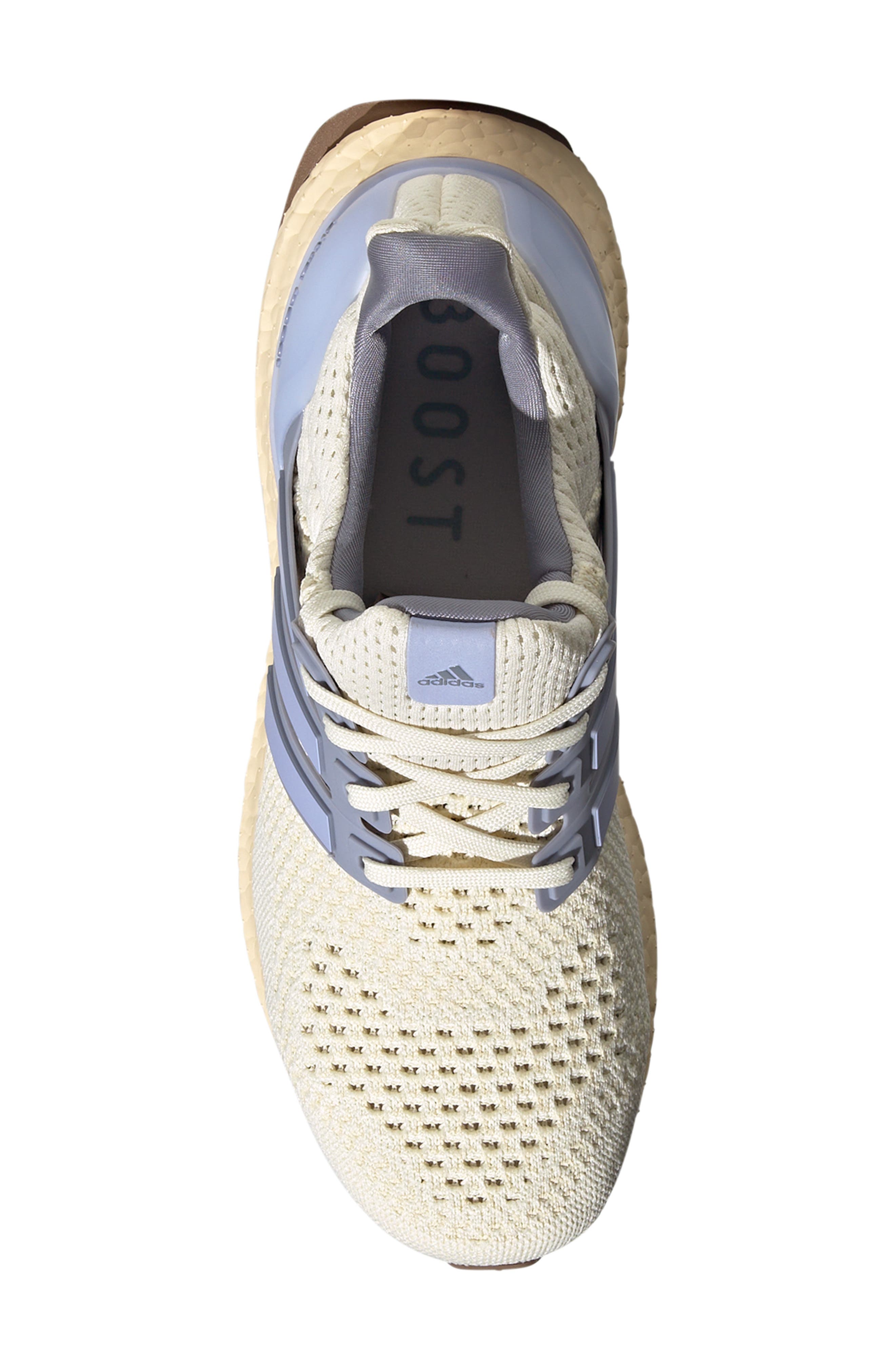adidas Ultraboost 1.0 Running Sneaker, Alternate, color, White/ Violet/ Silver Violet
