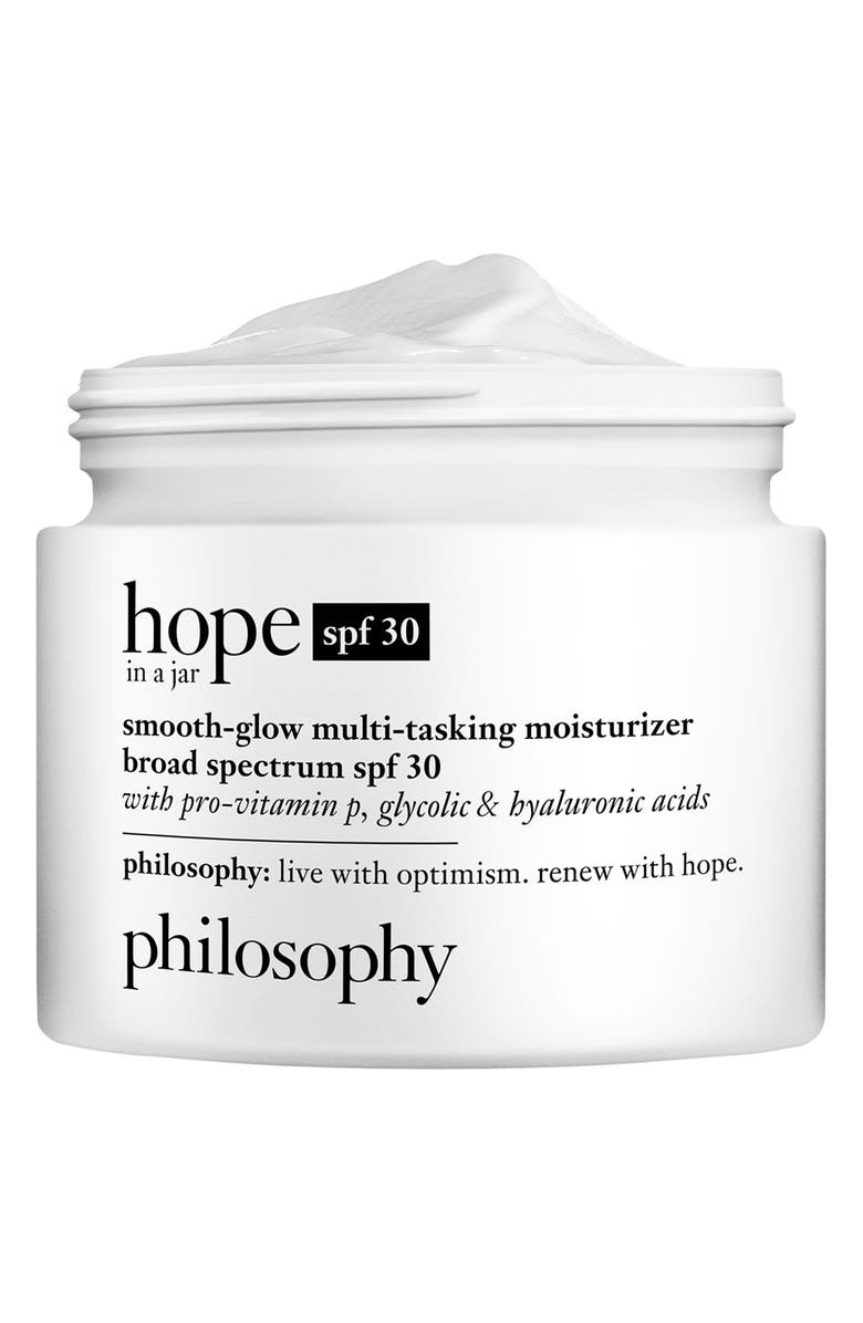 philosophy hope in a jar smooth-glow multi-tasking moisturizer spf 30, Alternate, color,