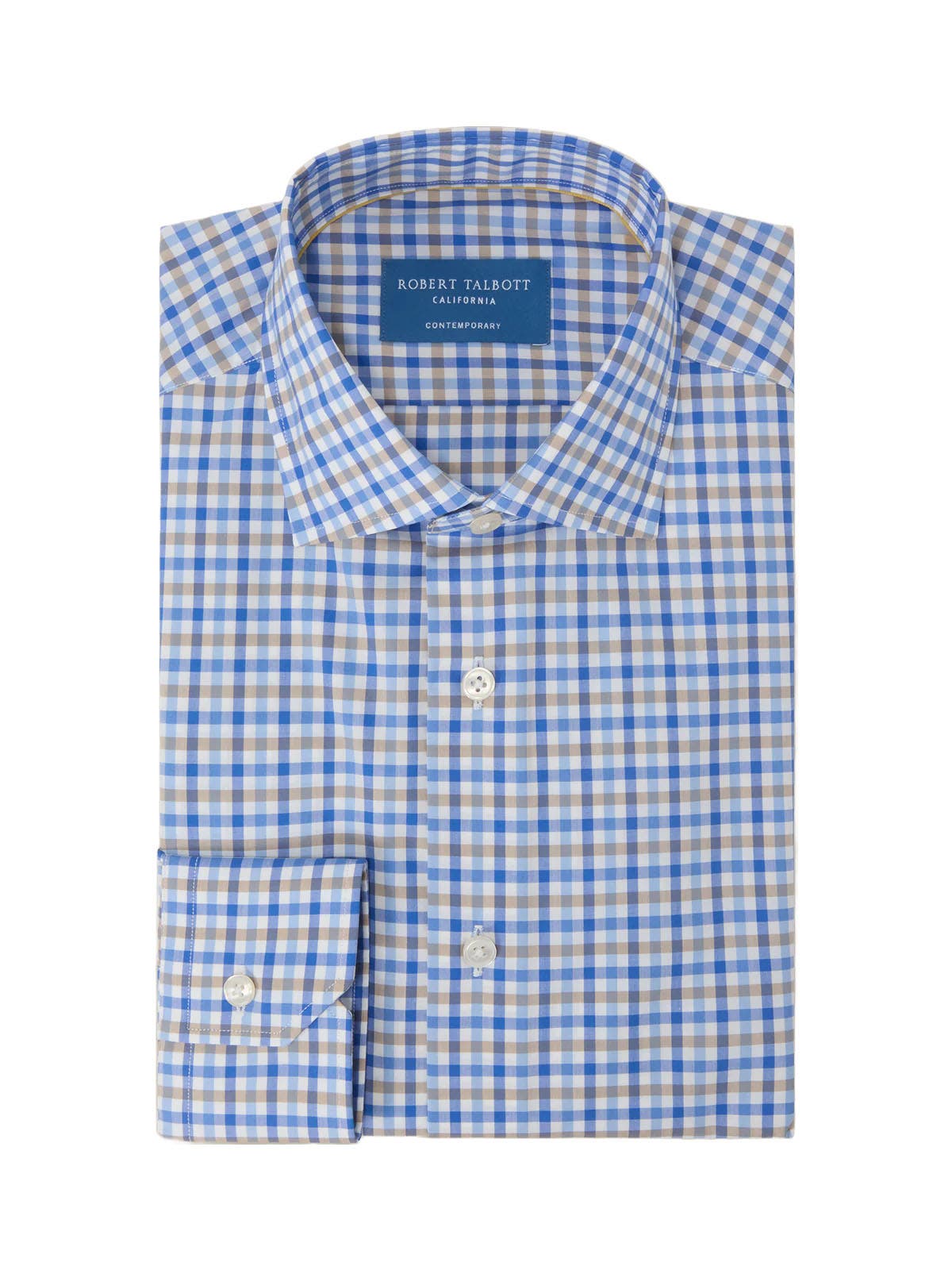 Reynolds Bold Check Shirt in Contemporary Fit - image 4