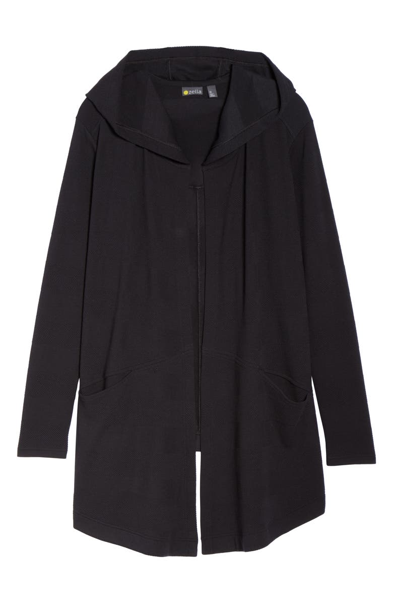 Zella Ria Hooded Cardigan, Alternate, color,