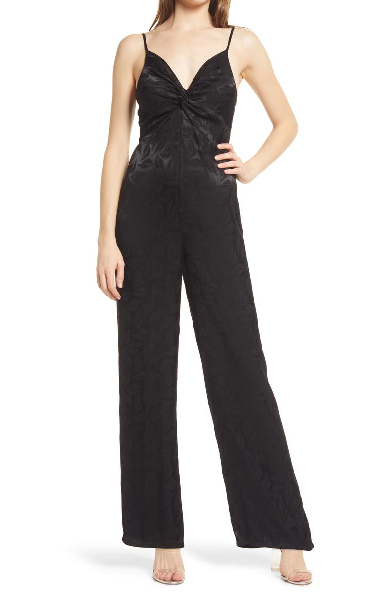 NSR Molli Jacquard Jumpsuit, Main, color, 
