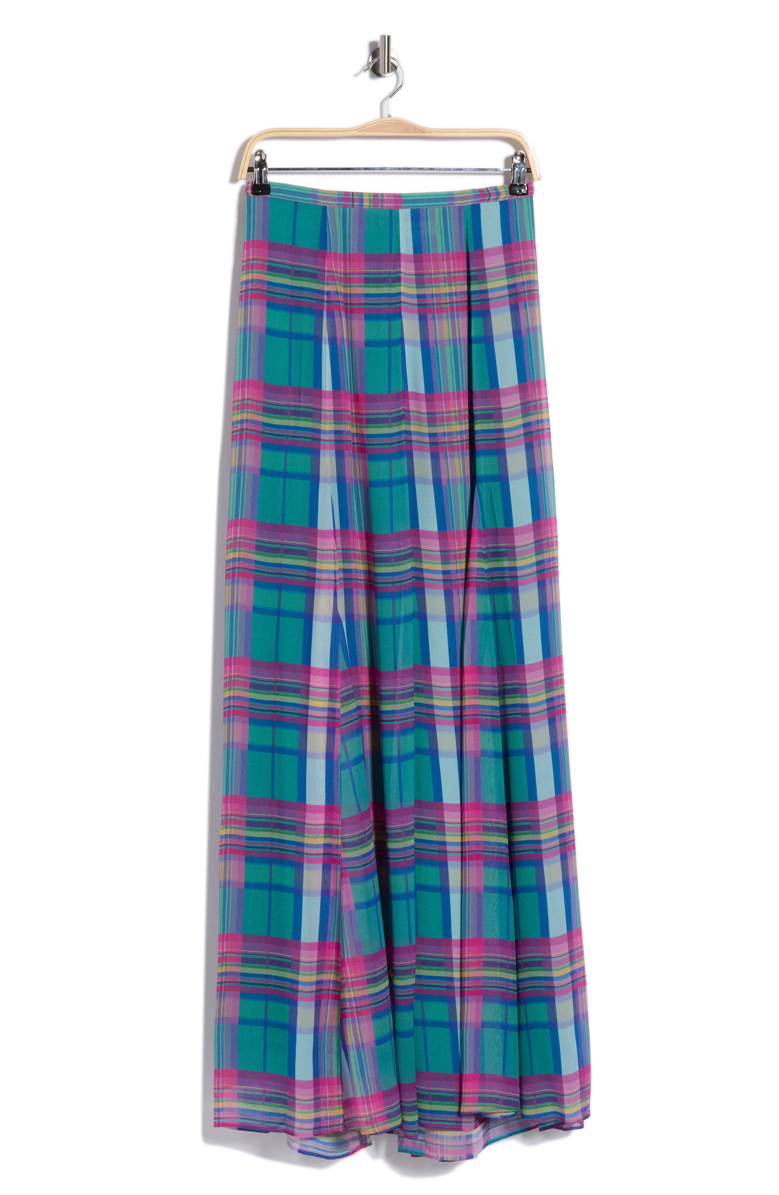 Patrica Plaid Maxi Skirt