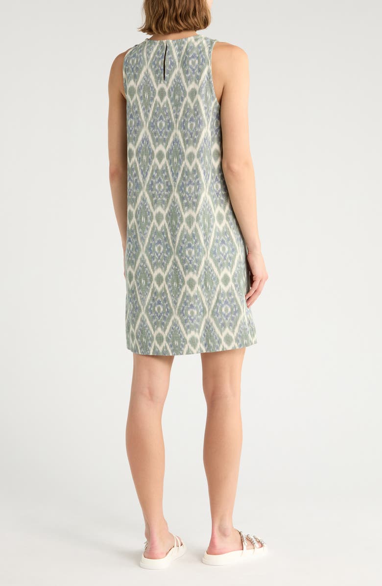 Faherty Carini Ikat Sleeveless Shift Dress, Alternate, color, Tuscan Ikat