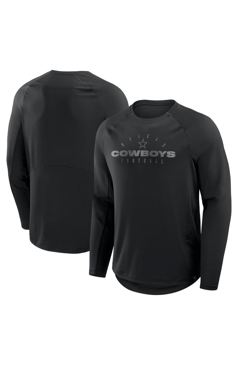 FANATICS Men's Fanatics Black Dallas Cowboys Coverage Scheme Long Sleeve T-Shirt, Alternate, color, Black