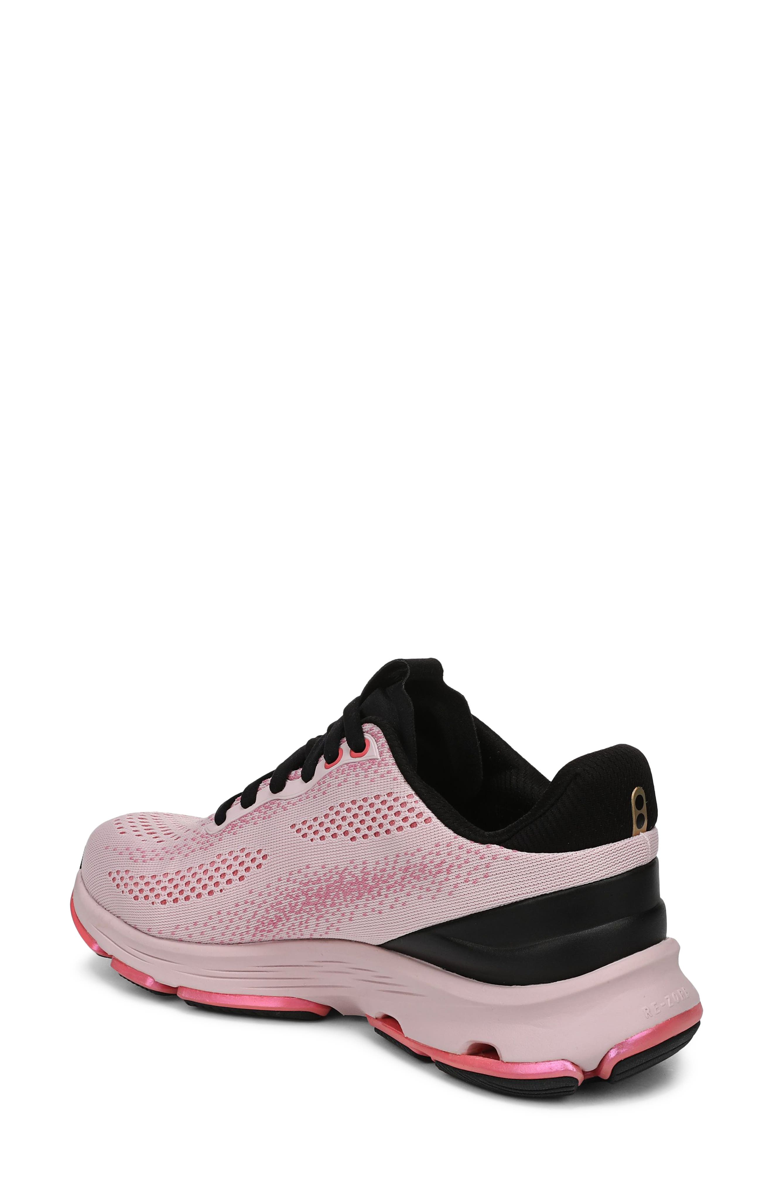 Devo Stride LX Sneaker, Alternate, color, PINK BOW