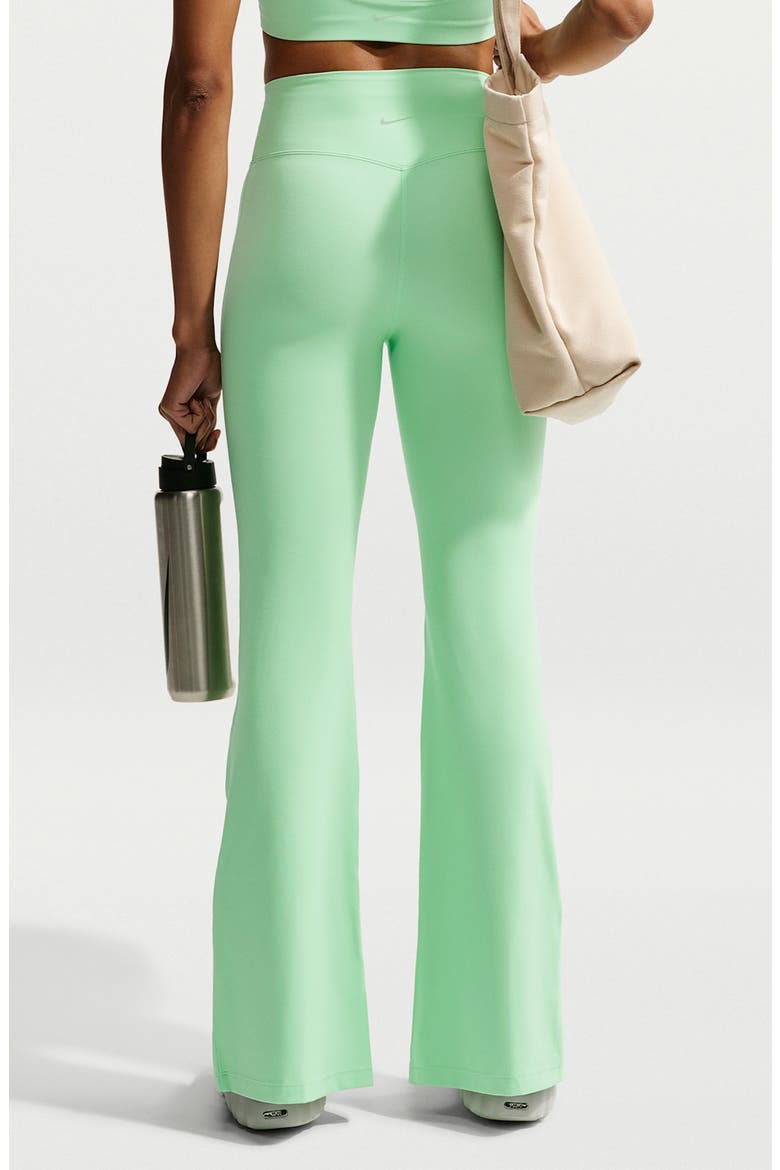 Zenvy Dri-FIT Flare Leggings, Alternate, color, CUCUMBER CALM/ COOL GREY