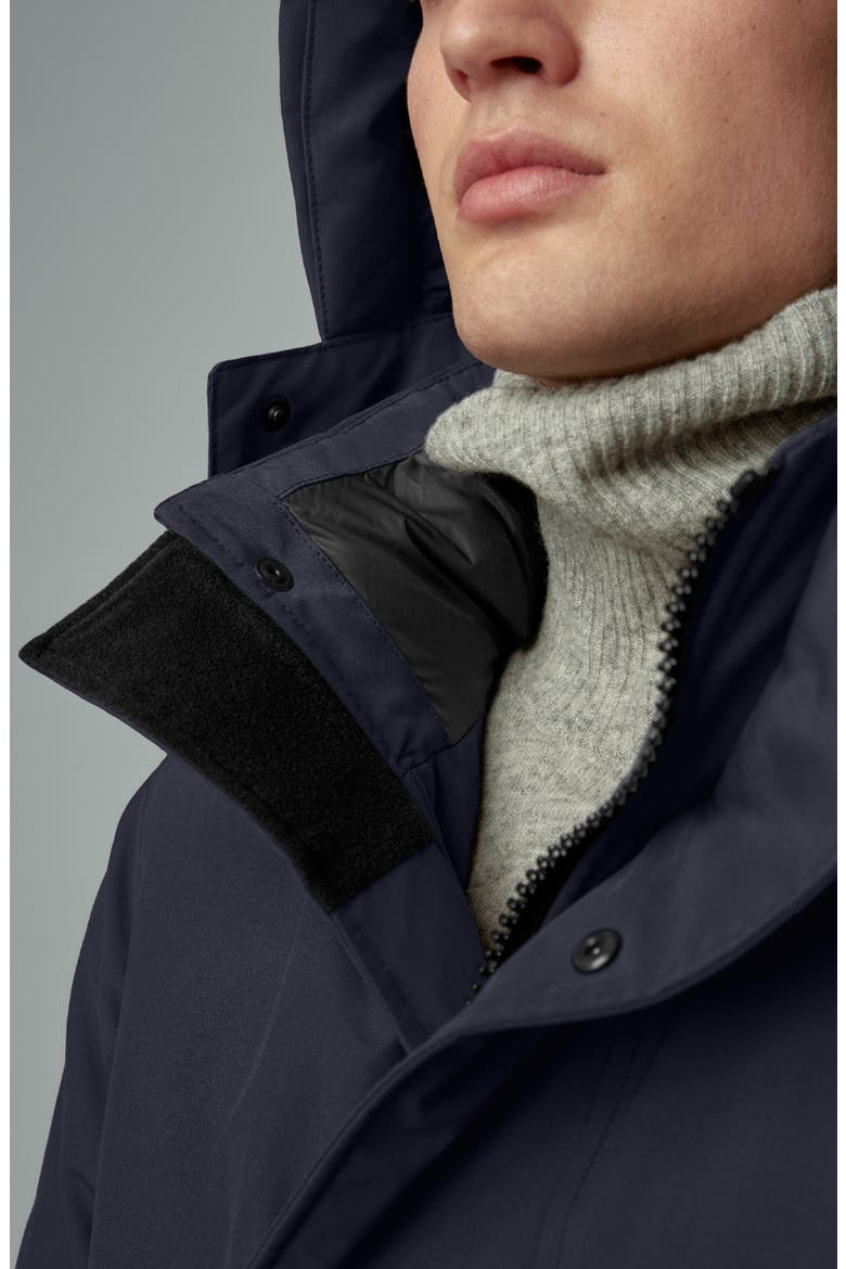 Black Label Brockton Water Resistant 625 Fill Power Down Parka, Alternate, color, NAVY - MARINE