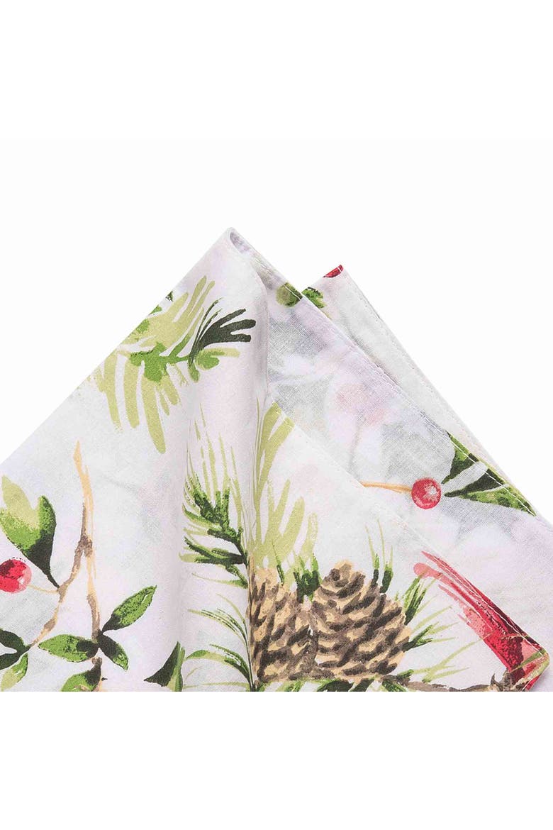 Ruby Cardinal Napkins, Set of 6, Alternate, color, Yellow