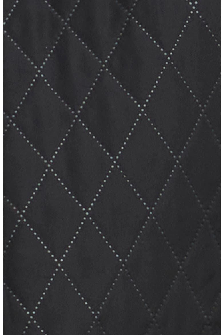 Kirby Quilted Jacket, Alternate, color, BLACK/ DRESS TARTAN