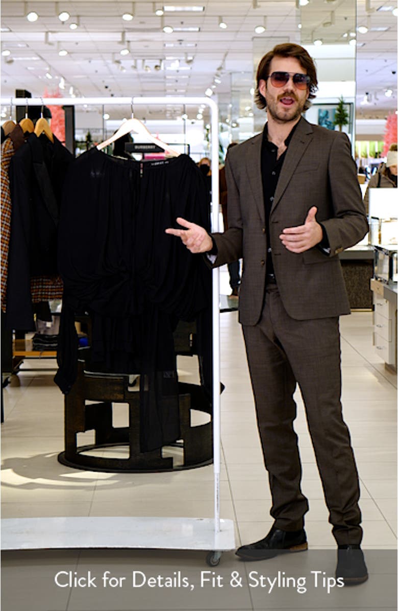 Elements Long Sleeve Chiffon Minidress, sales video thumbnail