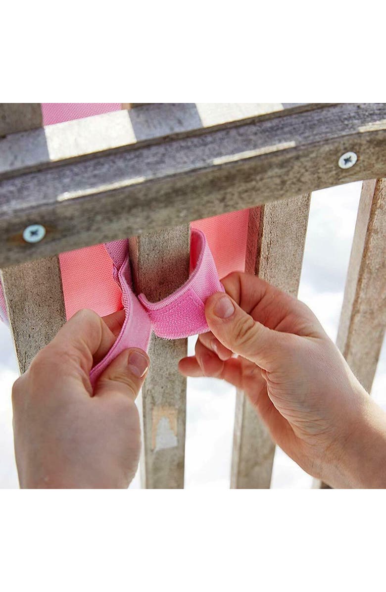 HABA Soft Doll's Bike Seat Flower Meadow - Attaches to Handlebars, Alternate, color, Pink Multi