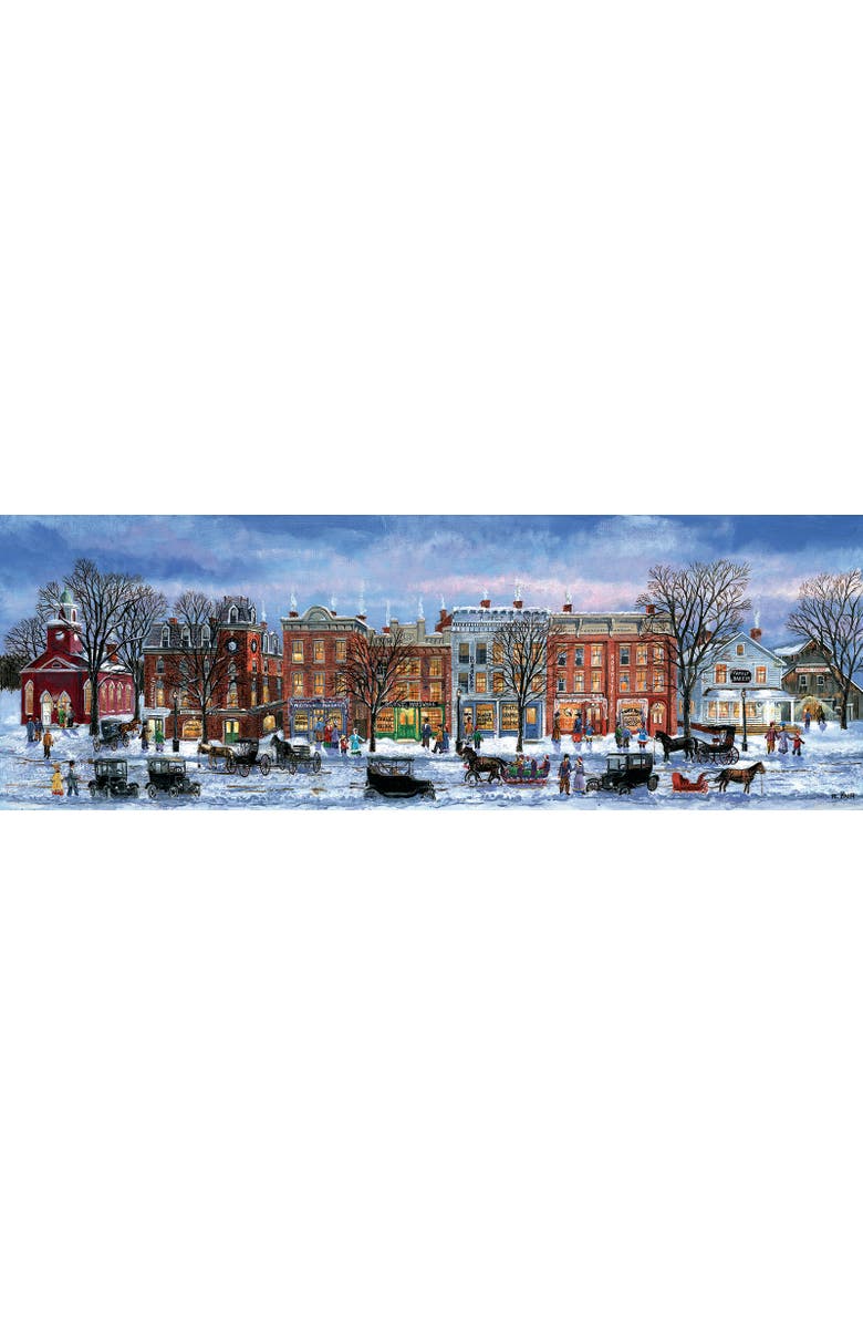 Sunsout Winter Shopping 500 piece Jigsaw Puzzle for Adults, Alternate, color, Multicolor