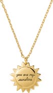 Kate Spade New York you are my sunshine pendant necklace