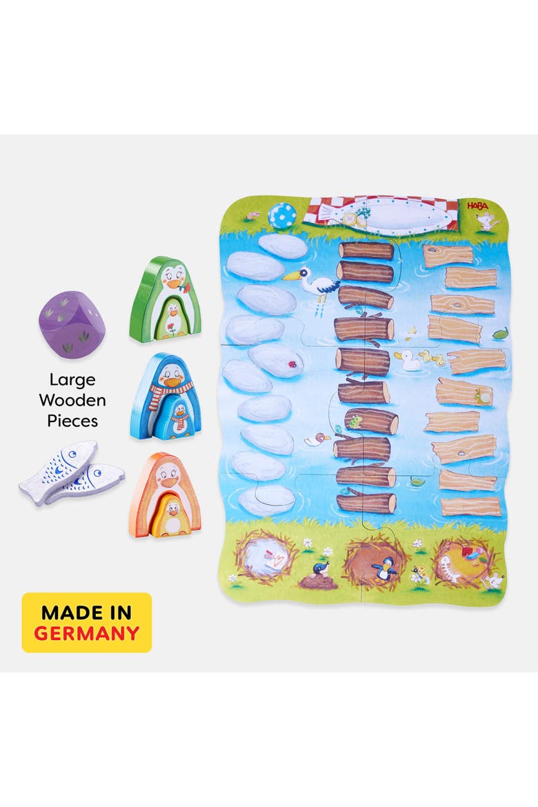 My Very First Games Go, Go Little Penguin, Toddler Learning Game and Cooperative Toddler Board Games for 2 Years and up, Made in Germany, Alternate, color, Multi