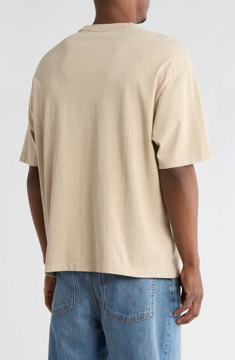 Calvin Klein Powder Wash Heavyweight Cotton T-Shirt, Alternate, color, White Pepper