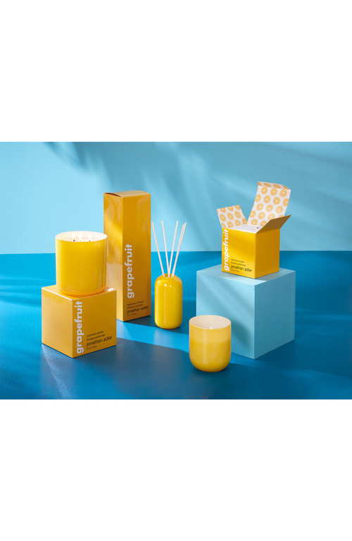 Jonathan Adler Pop Grapefruit Candle In Yellow