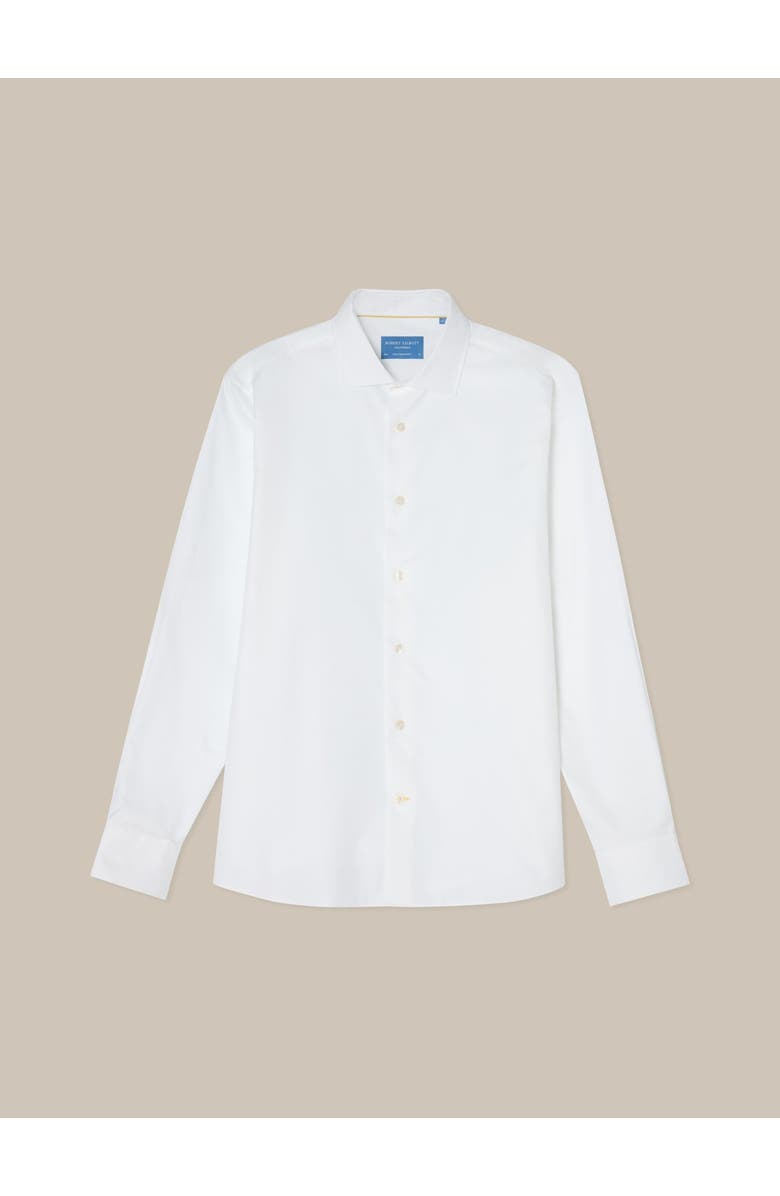 Robert Talbott Reynolds Light Weight Poplin Contemporary Fit Shirt, Alternate, color, White