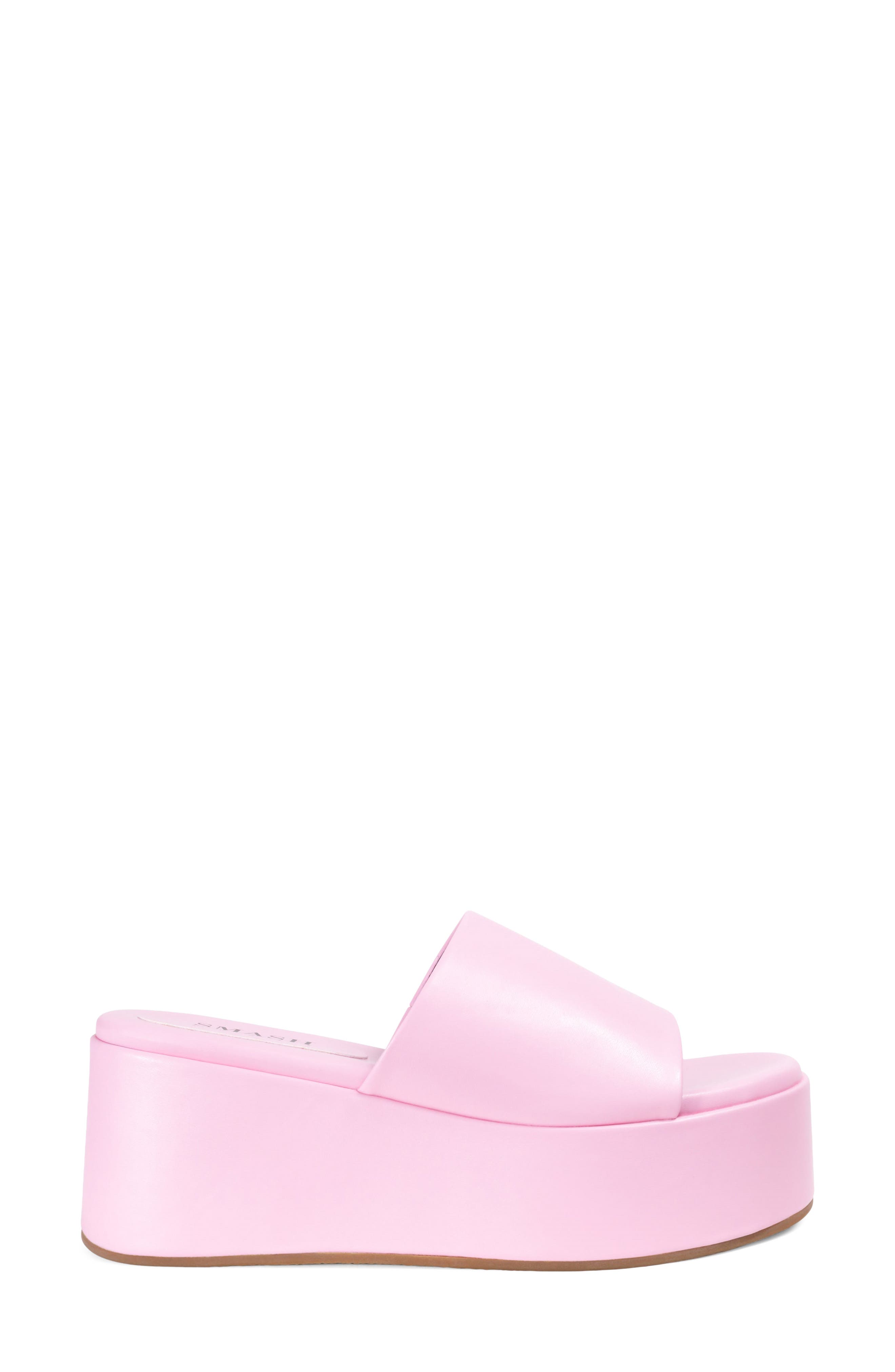 Mila Platform Slide Sandal, Alternate, color, PINK