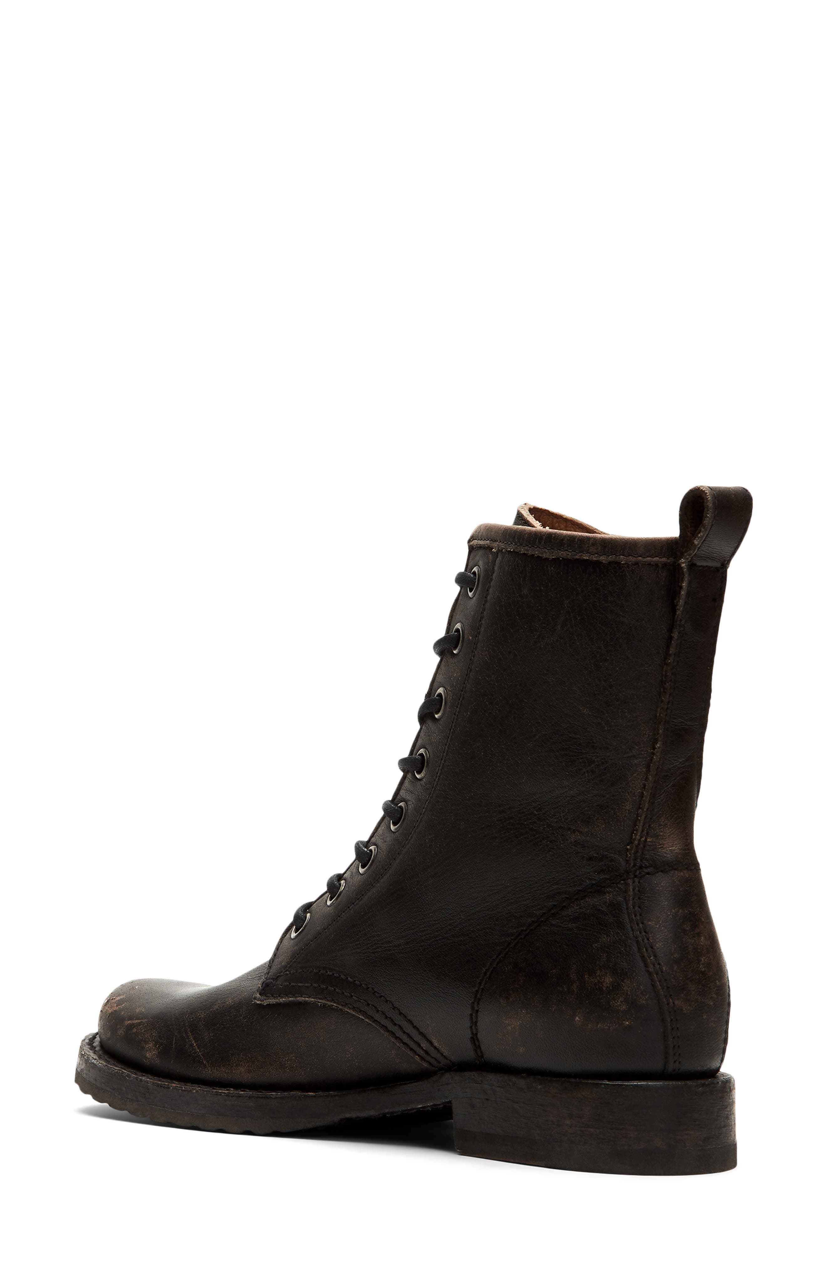 Frye Veronica Combat Boot, Alternate, color, 