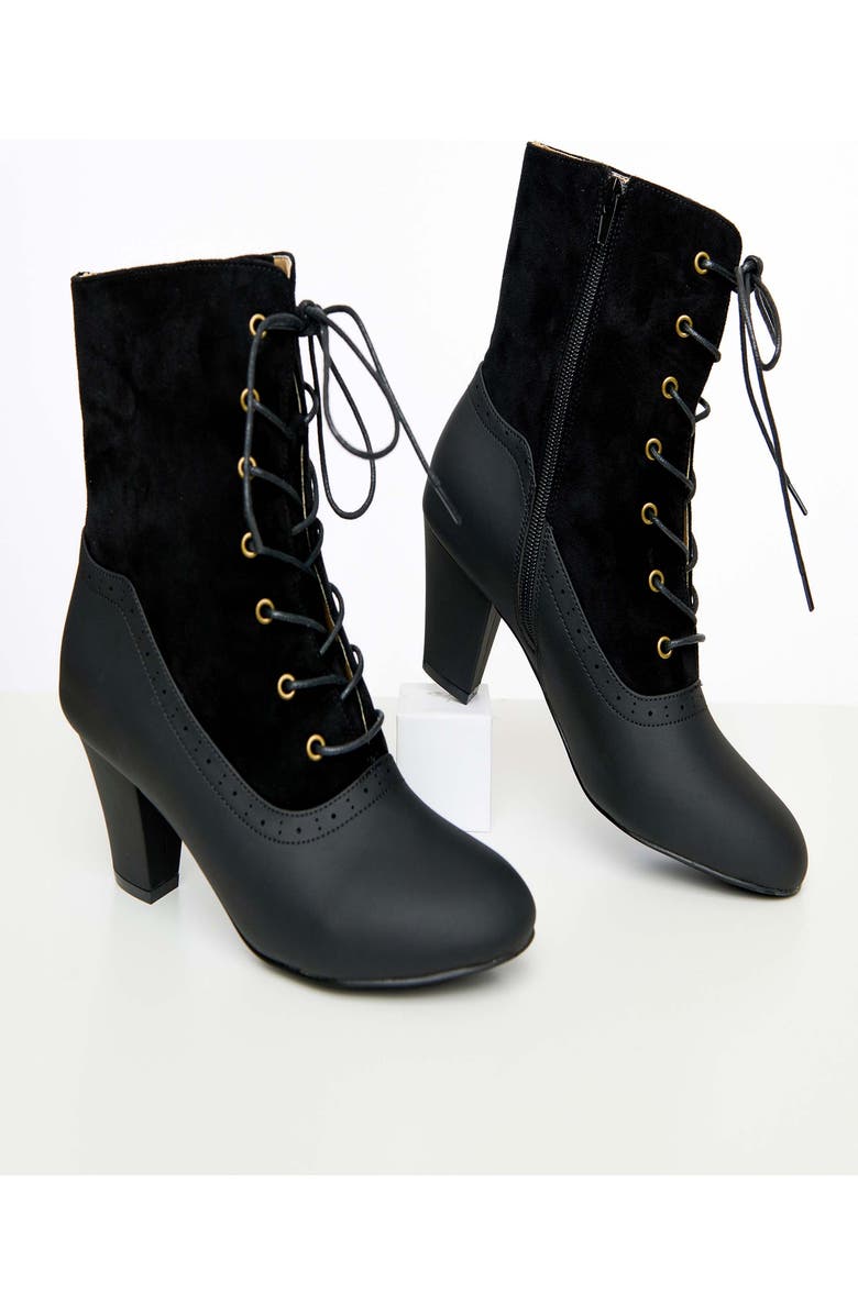 Unique Vintage Victorian Boots, Main, color,