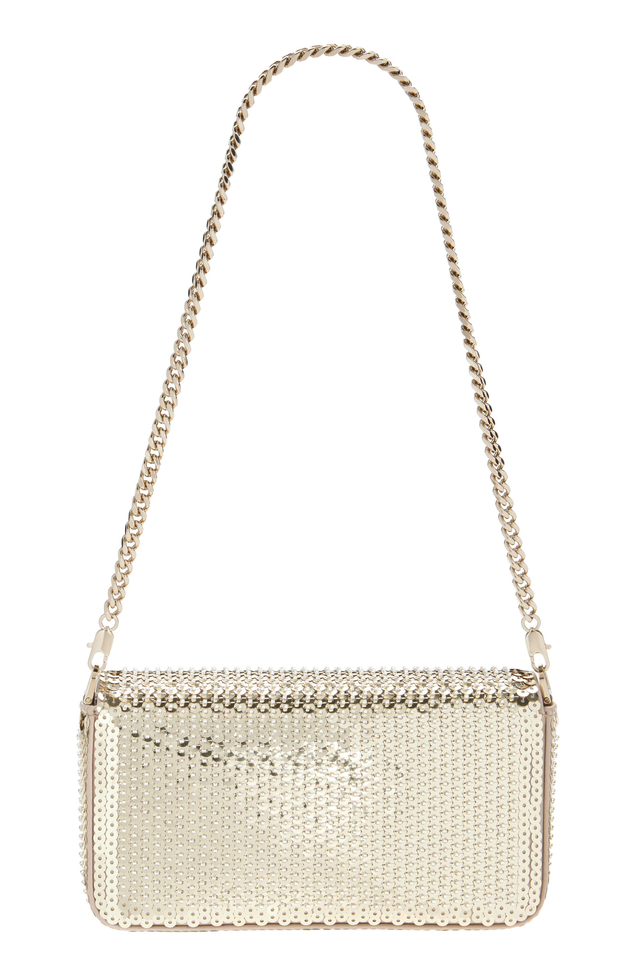 TOM FORD Mini Wallis Sequin & Bead Crossbody Bag, Alternate, color, 