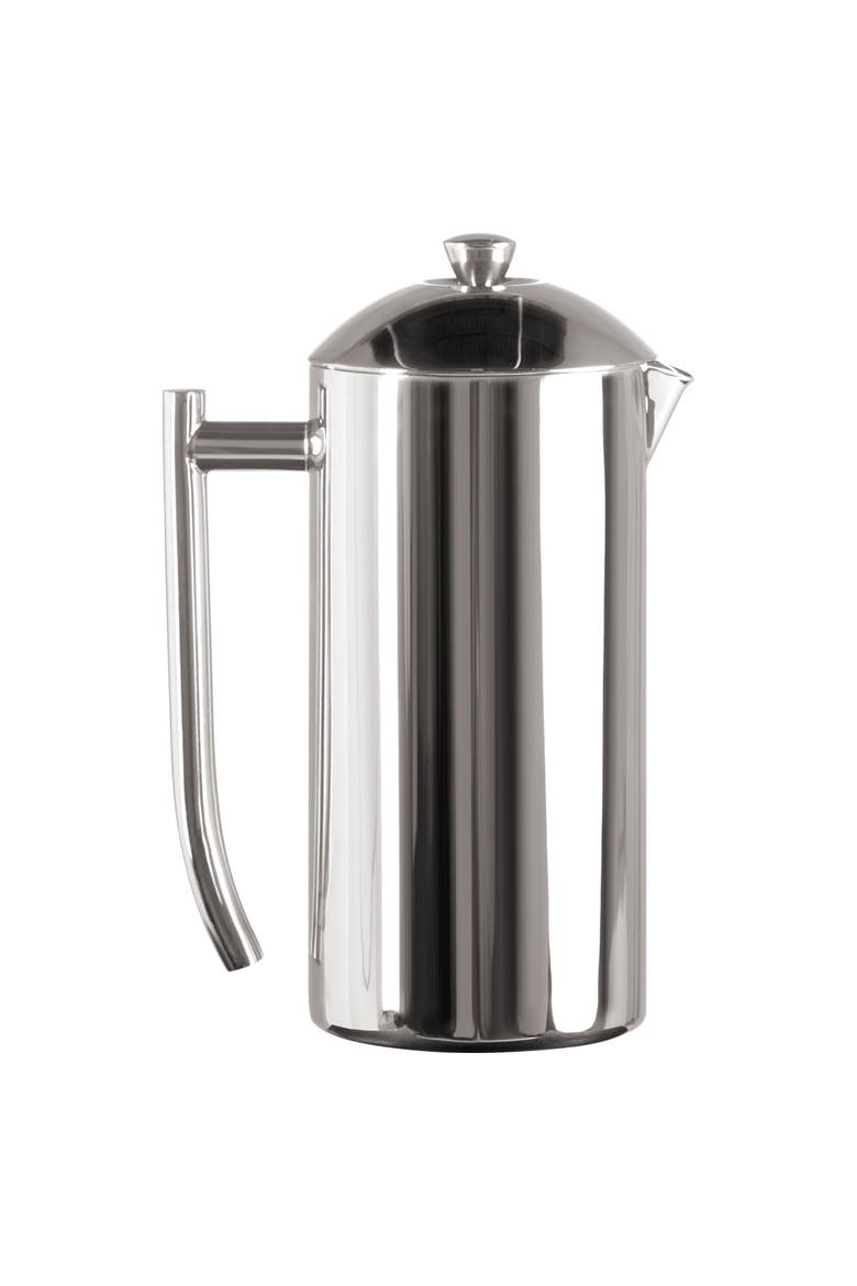 Polished 18/10 Stainless Steel French Press Coffee Maker, Main, color, 36 oz