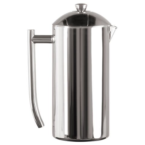 Polished 18/10 Stainless Steel French Press Coffee Maker