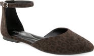 Kensie Gaeta Ankle Strap Pointed Toe Flat