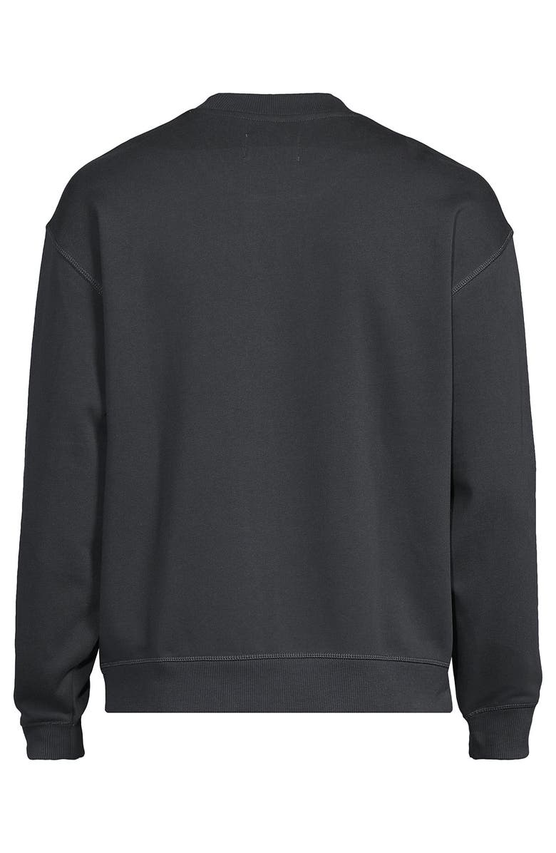 Lands' End Long Sleeve French Terry Vintage Wash Crewneck Sweatshirt, Alternate, color, 