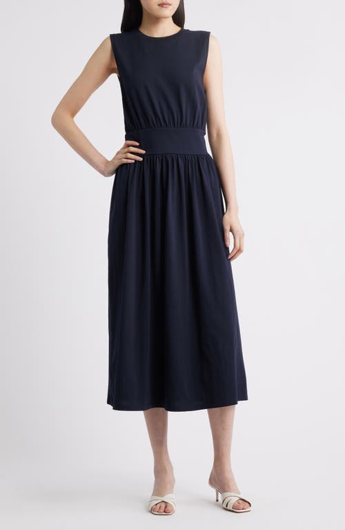 Frame The Banded Organic Cotton Jersey Dress