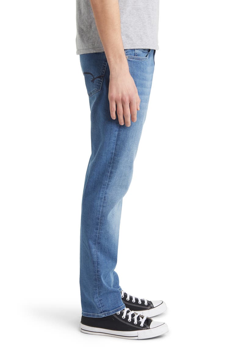Marcus Slim Straight Leg Jeans, Alternate, color, MID BRUSHED WILLIAMSBURG