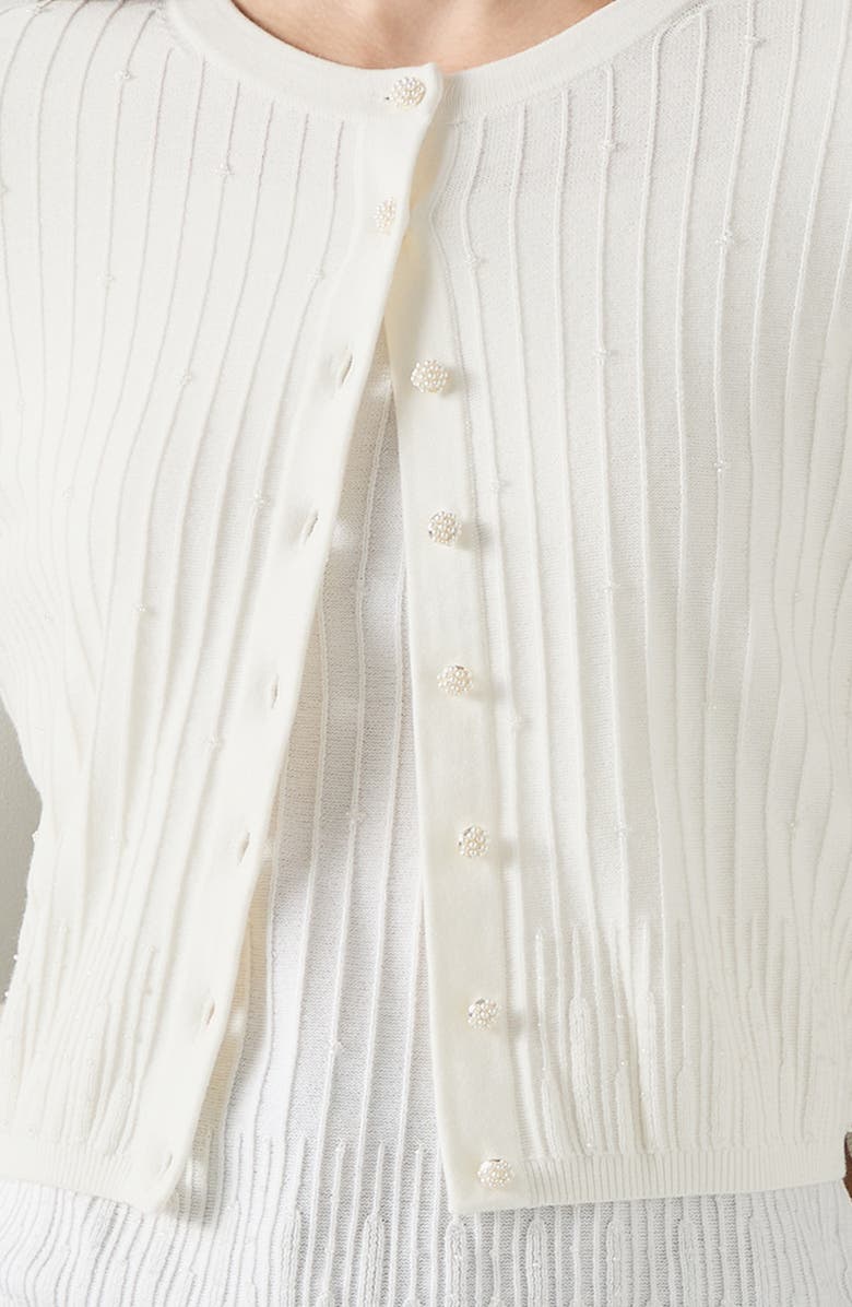 LK Bennett Maria Rib Cardigan, Alternate, color, 