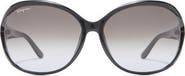 FERRAGAMO Salvatore Ferragamo 61mm Round Sunglasses