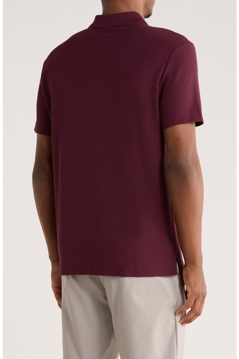 Mico Waffle Polo, Alternate, color, WINETASTING