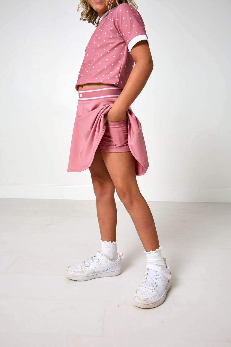 Top Spin Skort, Alternate, color, Dusty Pink