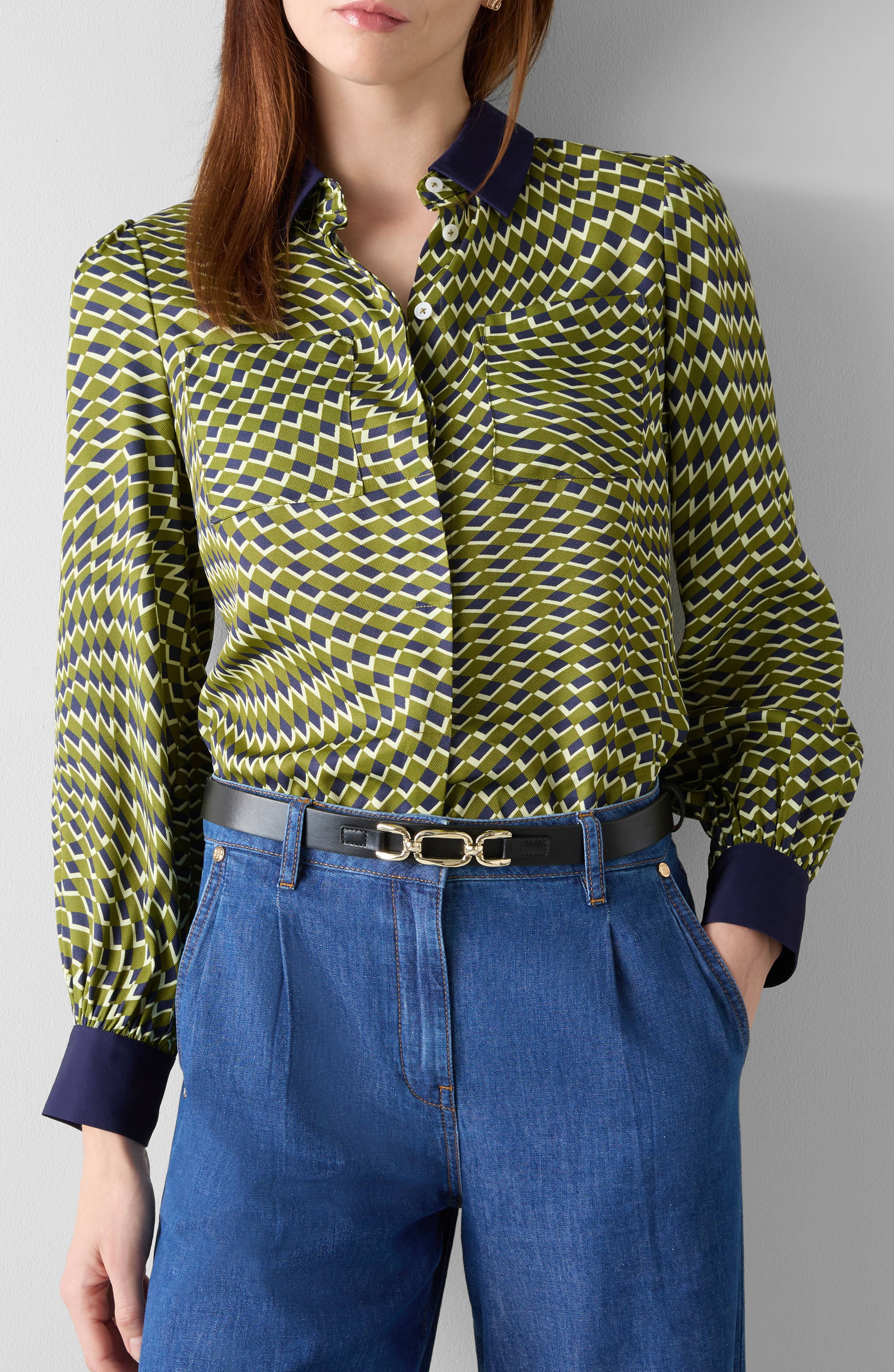 Henri Print Shirt - image 2