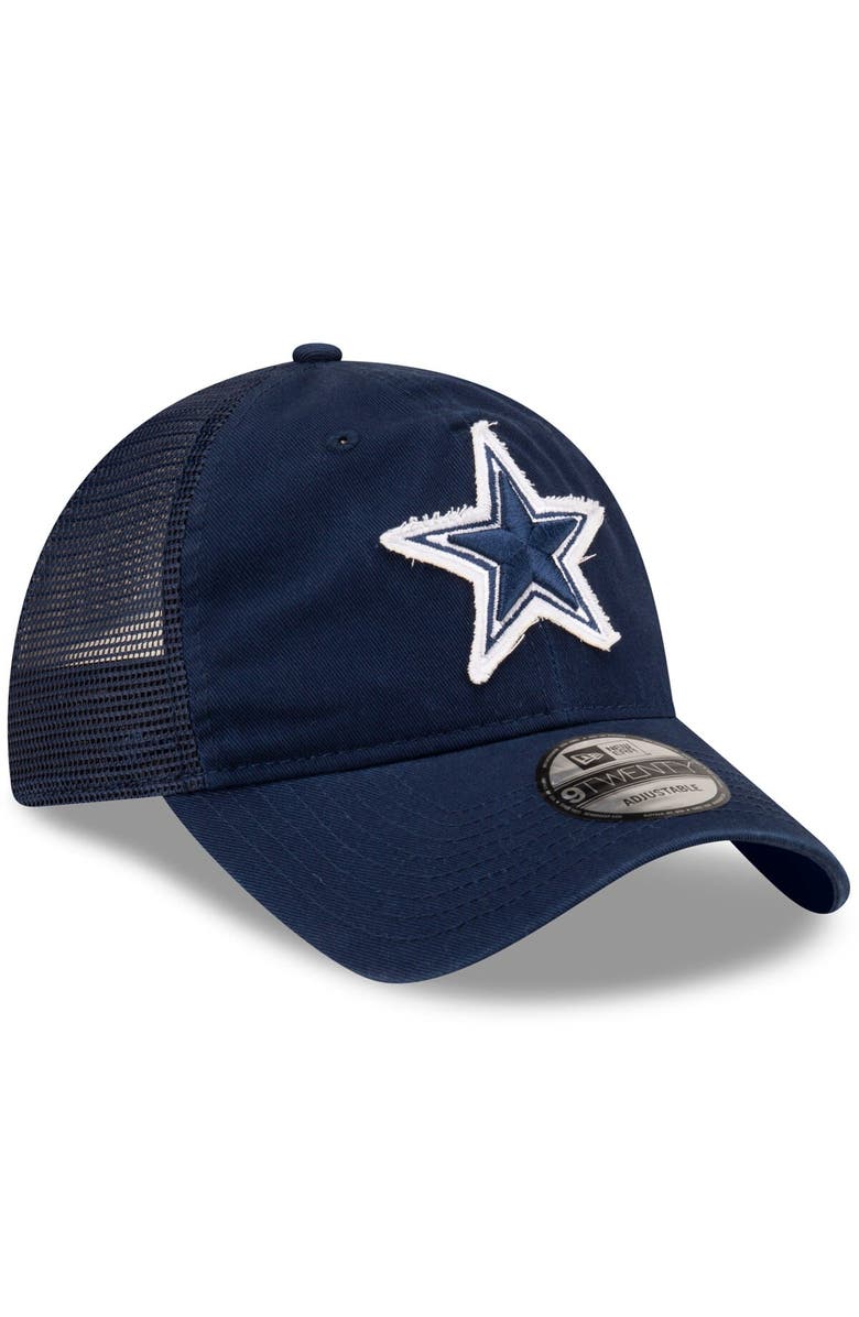 New Era Men's New Era Navy Dallas Cowboys Game Day 9TWENTY Adjustable Trucker Hat, Alternate, color, Navy