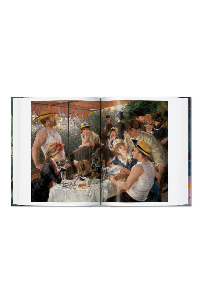 Art for All Impressionists Book, Alternate, color, Blue-Green