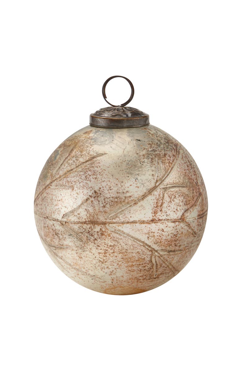 tag Antique White Vine Cut Glass Ornament - Christmas Decor, Main, color, 