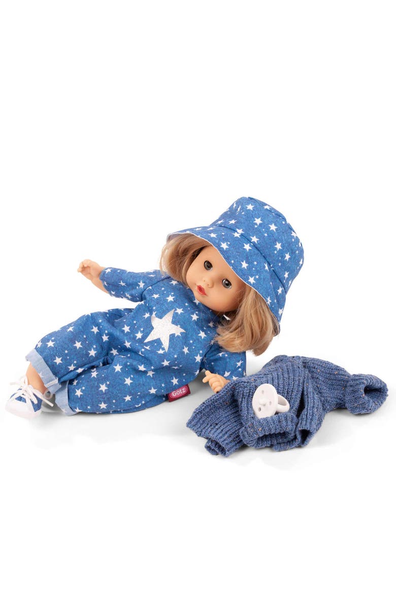 Muffin My Star 13 Inch Doll, Blue & White Star Denim Outfit, Sweater Toy, Main, color, Multicolored