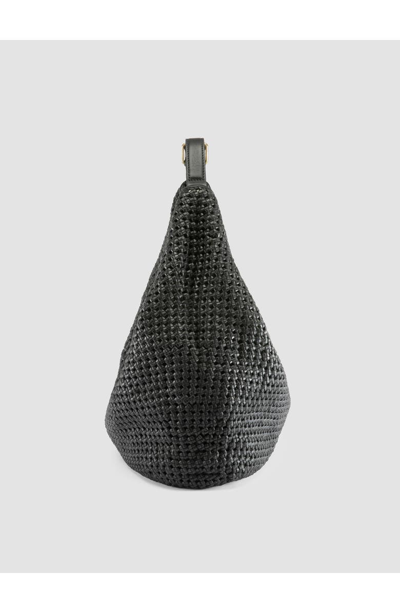 Officine Creative Vicky 002 Hand-Woven Shoulder Bag, Alternate, color, Black